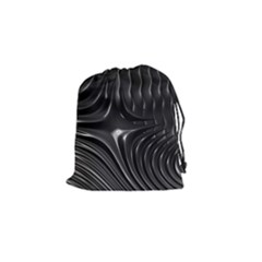 Fractal Mathematics Abstract Drawstring Pouches (small)  by Nexatart
