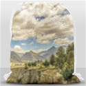 Valley And Andes Range Mountains Latacunga Ecuador Drawstring Bag (Large) View2
