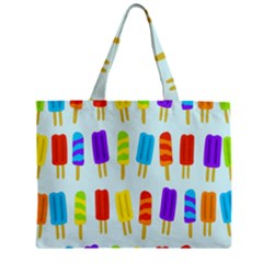 Food Pattern Zipper Mini Tote Bag by Nexatart