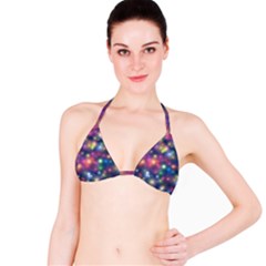 Abstract Background Graphic Design Bikini Top by Nexatart
