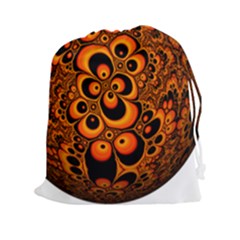Fractals Ball About Abstract Drawstring Pouches (xxl) by Nexatart