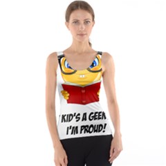 Geek Kid Tank Top by athenastemple