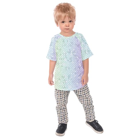 The Background Wallpaper Mosaic Kids  Raglan Tee by Nexatart