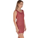 Christmas Paper Wrapping Paper Sleeveless Bodycon Dress View3