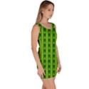 Christmas Tree Background Xmas Sleeveless Bodycon Dress View3