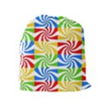 Colorful Abstract Creative Drawstring Pouches (Extra Large) View2
