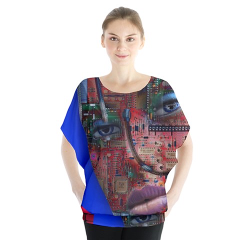 Display Dummy Binary Board Digital Blouse by Nexatart