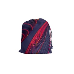 Fractal Art Digital Art Drawstring Pouches (small)  by Nexatart