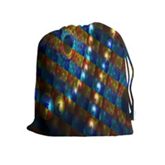 Fractal Digital Art Drawstring Pouches (extra Large) by Nexatart