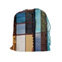Glass Facade Colorful Architecture Drawstring Pouches (Extra Large) View1