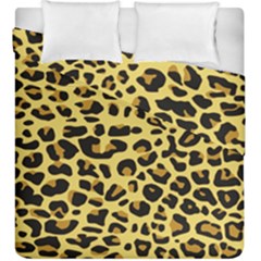 Jaguar Fur Duvet Cover Double Side (king Size) by Nexatart