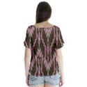 Pearly Pattern Flutter Sleeve Top View2