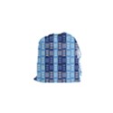 Textile Structure Texture Grid Drawstring Pouches (XS)  View1