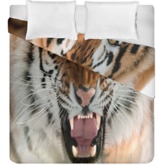 Tiger  Duvet Cover Double Side (king Size) by Nexatart
