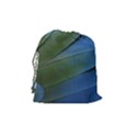 Feather Parrot Colorful Metalic Drawstring Pouches (Medium)  View2