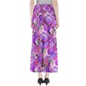 Flowers Abstract Digital Art Maxi Skirts View2