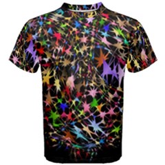 Network Integration Intertwined Men s Cotton Tee by Amaryn4rt
