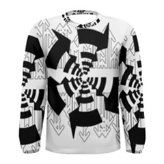 Arrows Top Below Circuit Parts Men s Long Sleeve Tee by Amaryn4rt
