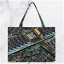 Computer Ram Tech Medium Zipper Tote Bag View1