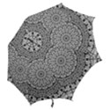 Mandala Boho Inspired Hippy Hippie Design Hook Handle Umbrellas (Medium) View2