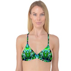 Eco Centered Reversible Tri Bikini Top by AlmightyPsyche