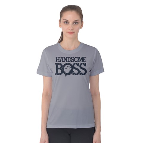 Handsome Boss - Women s Cotton Tee by FunnySaying