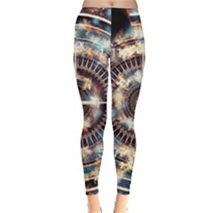 Science Fiction Background Fantasy Leggings  by Simbadda