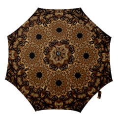 3d Fractal Art Hook Handle Umbrellas (medium) by Simbadda