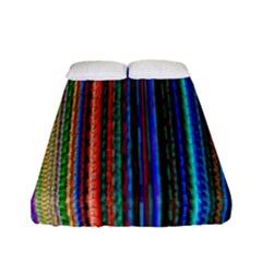 Multi Colored Lines Fitted Sheet (full/ Double Size) by Simbadda