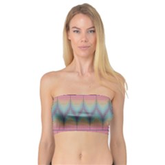 Pattern Background Texture Colorful Bandeau Top by Simbadda