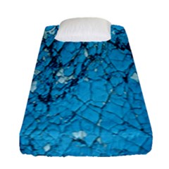 Surface Grunge Scratches Old Fitted Sheet (single Size) by Simbadda