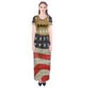 American president Short Sleeve Maxi Dress View1