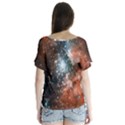 Star Cluster Flutter Sleeve Top View2