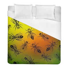 Insect Pattern Duvet Cover (full/ Double Size) by Simbadda
