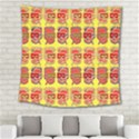 Funny Faces Square Tapestry (Large) View2