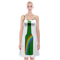 St  Patricks Spaghetti Strap Velvet Dress by Valentinaart