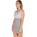 Lines and stripes patterns Sleeveless Bodycon Dress View2