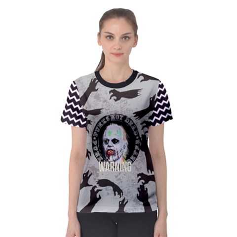 Zombie Women s Sport Mesh Tee by PattyVilleDesigns