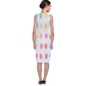 Balloon Star Rainbow Sleeveless Velvet Midi Dress View2