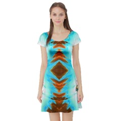 Dragonball Super 2 Short Sleeve Skater Dress by 3Dbjvprojats