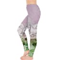 Wonderful Unicorn With Foal On A Mushroom Leggings  View3