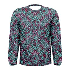 Stylized Texture Luxury Ornate Men s Long Sleeve Tee by dflcprintsclothing