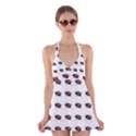 Insect Pattern Halter Swimsuit Dress View1