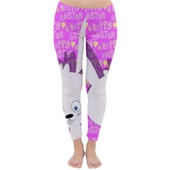 Easter Bunny  Classic Winter Leggings by Valentinaart