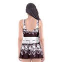 Bubbles In Red Wine Skater Dress Swimsuit View2