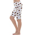 Donuts pattern Cropped Leggings  View2