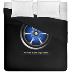 Power Core Duvet Cover Double Side (king Size) by linceazul