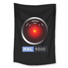 Hal 9000 Large Tapestry by linceazul