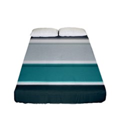 Blues Fitted Sheet (full/ Double Size) by mugebasakart