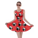 Pug dog pattern Skater Dress View1